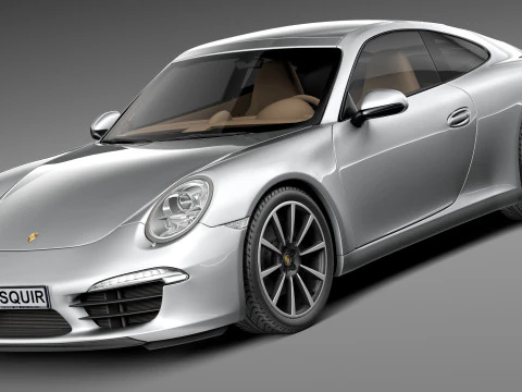 पोर्शे 911 कैरेरा 2013 3D मॉडल