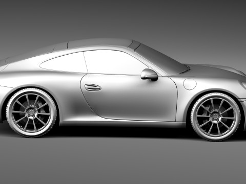 Porsche 911 Carrera 2013 3D 모델