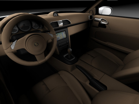 Porsche 911 Carrera 2013 3D 모델