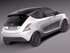 Lancia Ypsilon 2012 3D Модель