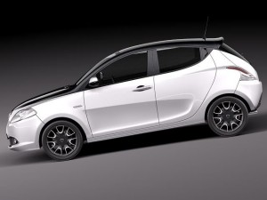 Lancia Ypsilon 2012 3D Модель