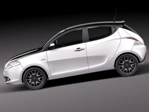 Lancia Ypsilon 2012 3D Modell