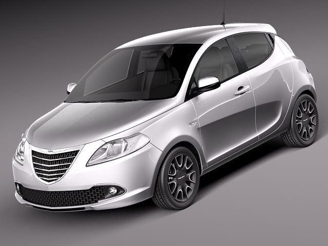 Chrysler Ypsilon 2012 Modelo 3D .c4d .max .obj .3ds .fbx .stl .blend 