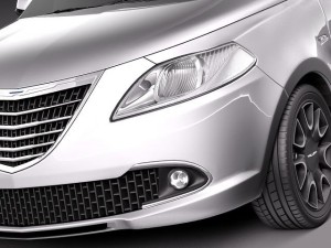 Chrysler Ypsilon 2012 Modelo 3D