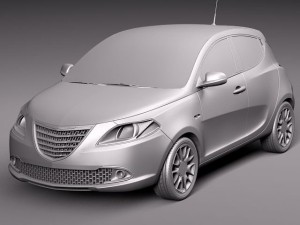 Chrysler Ypsilon 2012 Modelo 3D