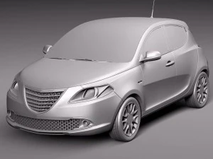 Chrysler Ypsilon 2012 3D Model