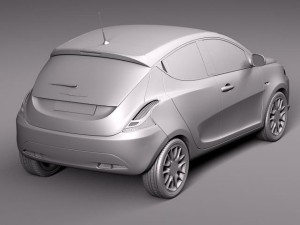 Chrysler Ypsilon 2012 Modelo 3D