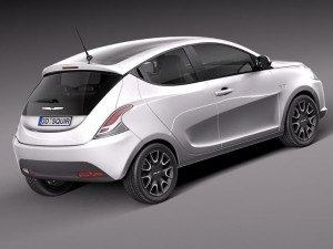 Chrysler Ypsilon 2012 Modelo 3D