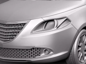Chrysler Ypsilon 2012 3D Model
