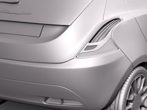 Chrysler Ypsilon 2012 Modelo 3D