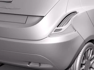 Chrysler Ypsilon 2012 3D Model
