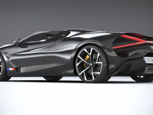 Bugatti W16 Mistral 2024 Modelo 3D