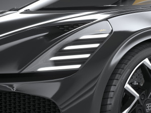 Bugatti W16 Mistral 2024 Modelo 3D