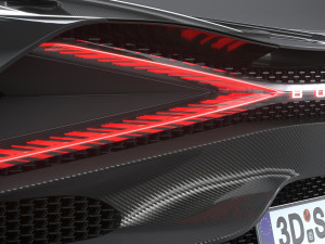 Bugatti W16 Mistral 2024 Modelo 3D