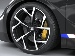 Bugatti W16 Mistral 2024 Modelo 3D