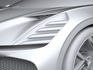 Bugatti W16 Mistral 2024 Modelo 3D