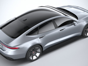 Generic Sedan 4-door EV v3 2022 3D Модель