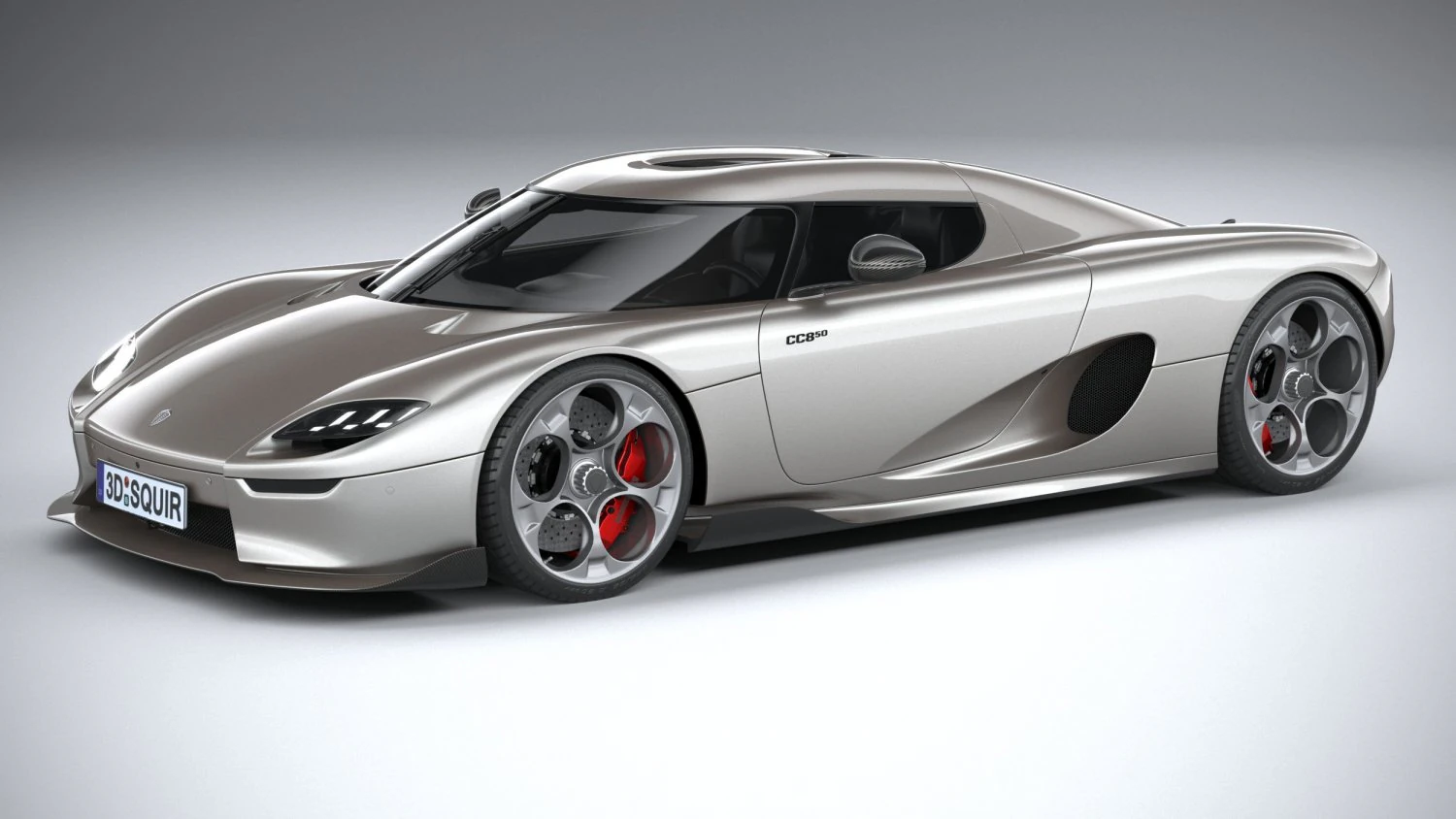 Koenigsegg CC850 2023 3D Model .c4d .max .obj .3ds .fbx .stl .blend