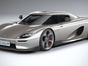 Koenigsegg CC850 2023 3D Model