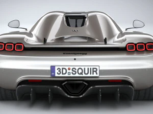 Koenigsegg CC850 2023 3D Model
