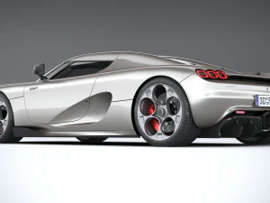 Koenigsegg CC850 2023 3D Model