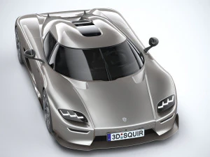 Koenigsegg CC850 2023 3D Model