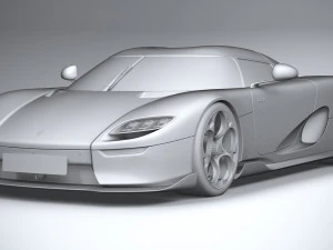 Koenigsegg CC850 2023 3D Model