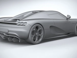 Koenigsegg CC850 2023 3D Model