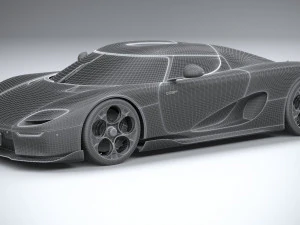 Koenigsegg CC850 2023 3D Model