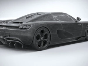 Koenigsegg CC850 2023 3D Model