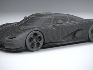 Koenigsegg CC850 2023 3D Model