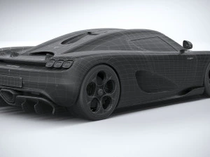 Koenigsegg CC850 2023 3D Model