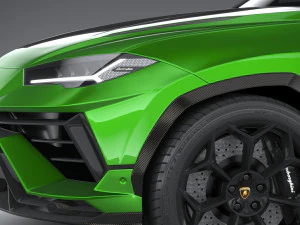 Lambo Urus Performante 2023 3D Model