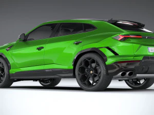 Lambo Urus Performante 2023 3D Model