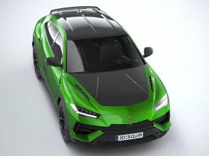 Lambo Urus Performante 2023 3D Model