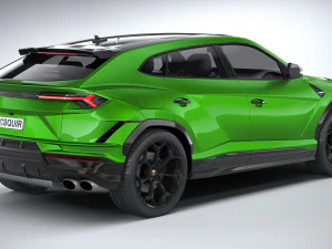 Lambo Urus Performante 2023 3D Model