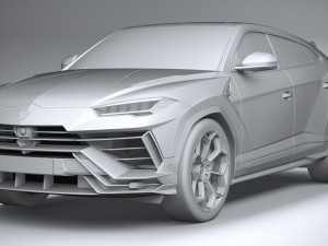 Lambo Urus Performante 2023 3D 모델