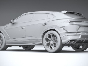 Lambo Urus Performante 2023 3D 모델