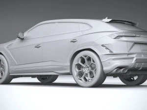 Lambo Urus Performante 2023 3D Model