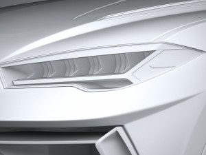 Lambo Urus Performante 2023 3D 모델