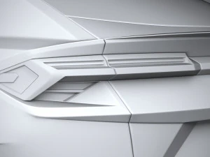 Lambo Urus Performante 2023 3D Model