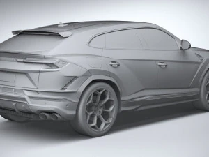 Lambo Urus Performante 2023 3D Model