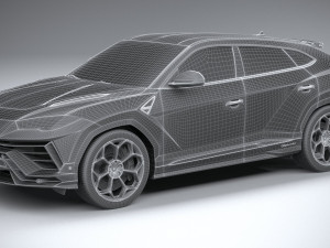 Lambo Urus Performante 2023 3D 모델