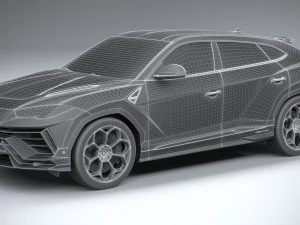 Lambo Urus Performante 2023 3D Model