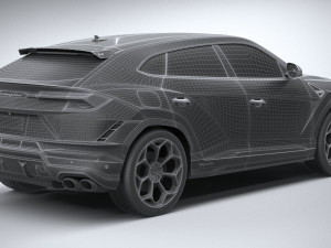Lambo Urus Performante 2023 3D 모델
