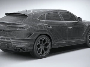 Lambo Urus Performante 2023 3D Model