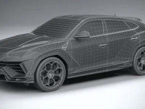 Lambo Urus Performante 2023 3D Model