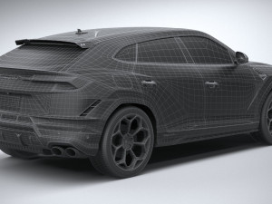 Lambo Urus Performante 2023 3D 모델