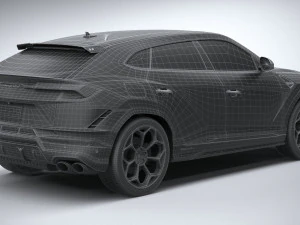 Lambo Urus Performante 2023 3D Model