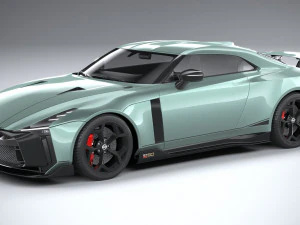 Nissan GT-R50 Italdesign 2021 Modello 3D
